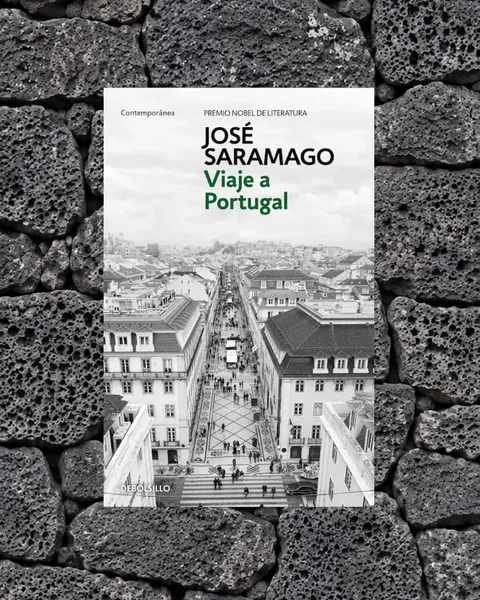 Portada de Viaje a Portugal, de José Saramago