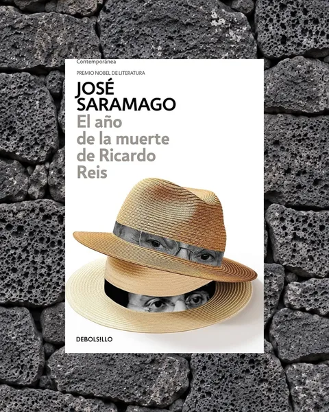 Portada de El año de la muerte de Ricardo Reis, de José Saramago