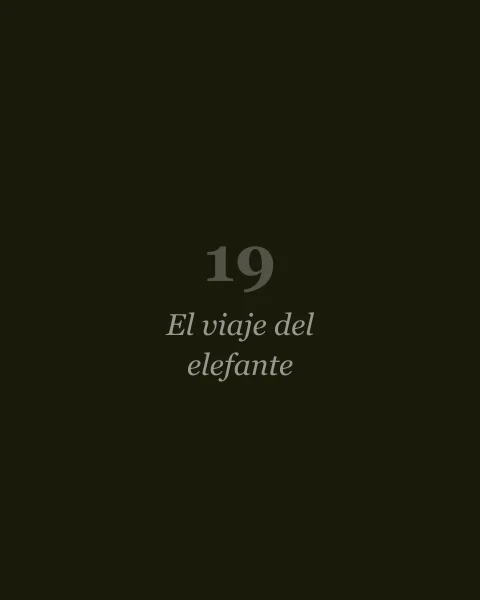 El viaje del elefante, de José Saramago (portada pendiente)